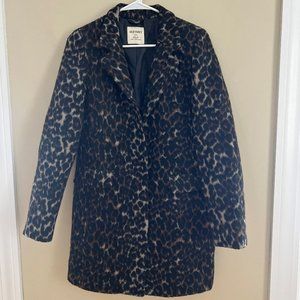 Old Navy leopard print jacket, womens small